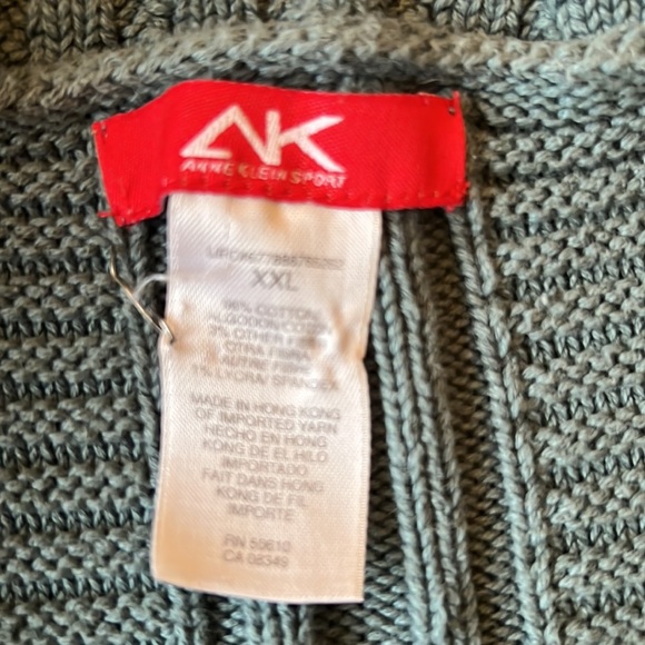 Anne Klein Sport Sweater Cardigan - Picture 3 of 5